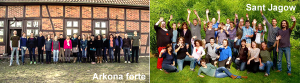 Chöre: Arkona forte (links), Sant Jagow (rechts)