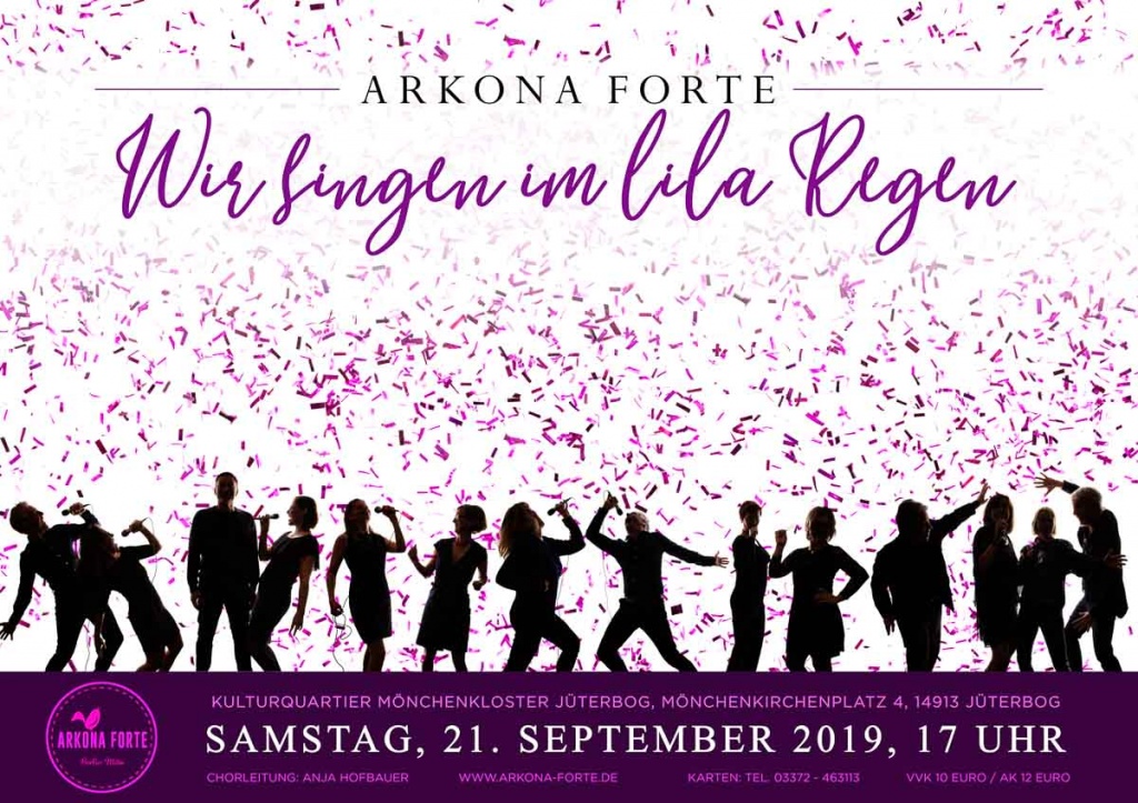 Wir sangen im lila Regen Arkona forte